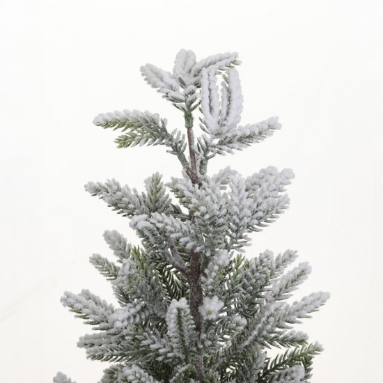 Brad Decorativ de Craciun Nins in Ghiveci Ø25x45cm