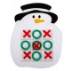 Joc de Craciun Tic Tac Toe cu Model Om de Zapada 13x1x16cm