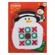 Joc de Craciun Tic Tac Toe cu Model Om de Zapada 13x1x16cm