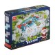Jucarie de Craciun Puzzle cu Tren - 5 piese