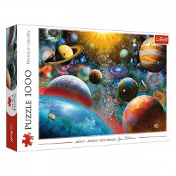 Puzzle Spatiu & Planete (1000 de piese) -Trefl