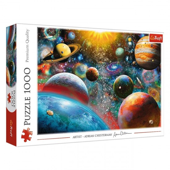 Puzzle Spatiu & Planete (1000 de piese) -Trefl