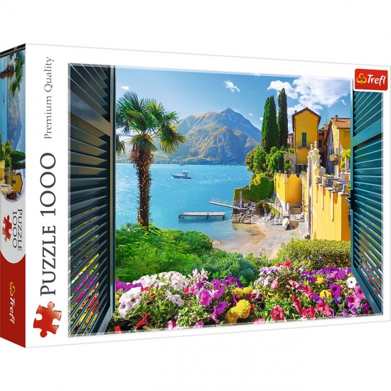 Puzzle Lac Como (1000 de Piese) - Trefl