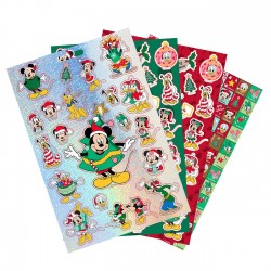 Set Autocolante de Craciun Mickey Mouse & Friends - 200buc