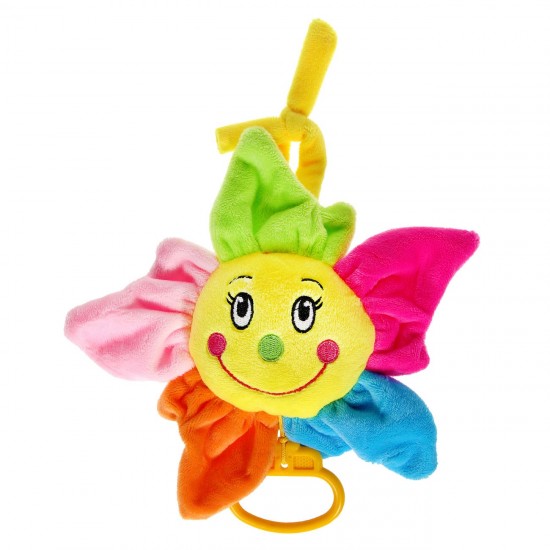 Jucarie Muzicala pentru Patut Floare Colorata