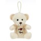 Ursulet de Plus Bej ”I Love You" 11cm
