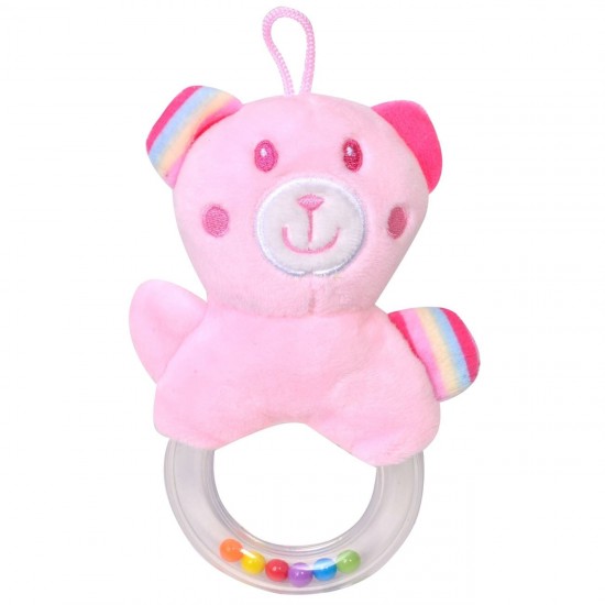 Jucarie Zornaitoare de Plus Roz 16cm