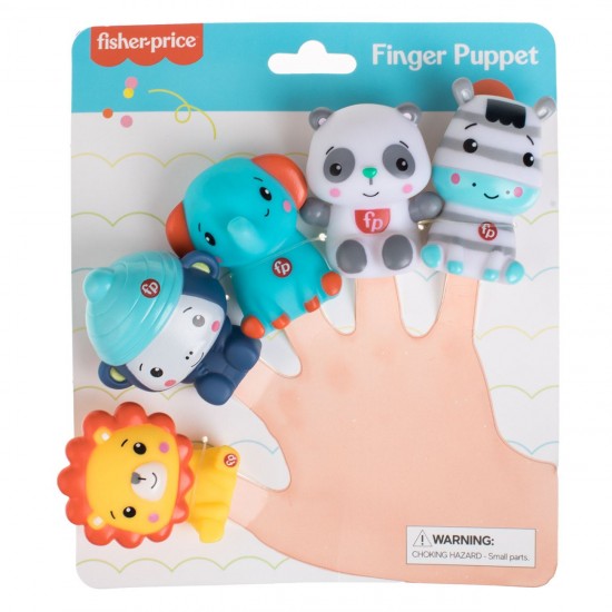 Jucarie Finger Puppet Figurine de Animale - 5 buc
