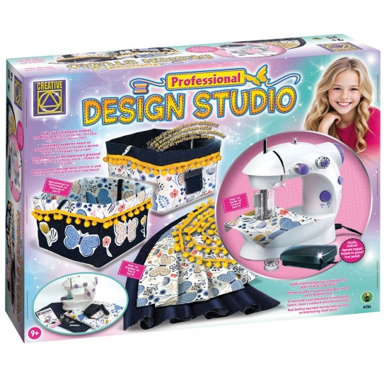 Set Creativ cu Masina de Cusut & Accesorii