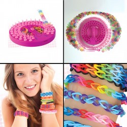 Set Creativ Bratari cu Elastice Loopy Loop