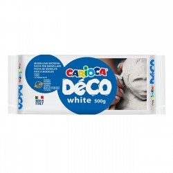 Lut - Pasta Modelaj Carioca Alb 500g