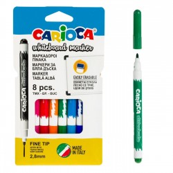 Markere de Diferite Culori pentru Tabla Alba Carioca - 8buc