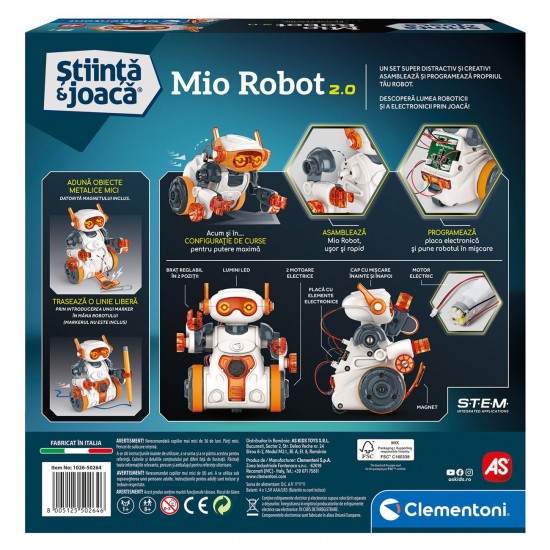 Set Stiinta & Joaca Robot Educativ ”Mio Robot” - AS