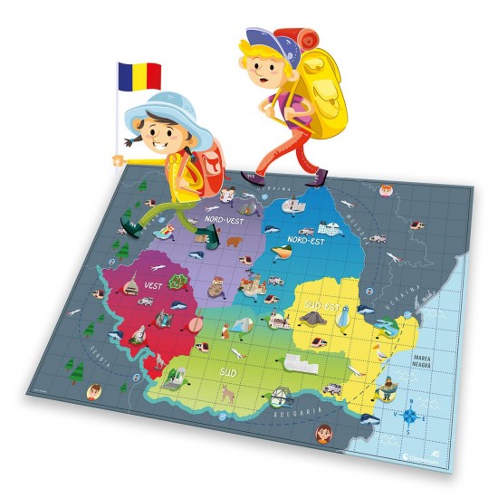 Joc de Societate "Cunosc Romania"