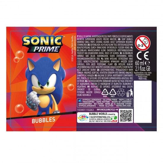 Baloane de Sapun Sonic - 60ml