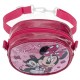 Poseta Roz Fucsia Glitter Minnie Mouse 16x7x12.5cm