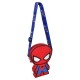 Borseta din Silicon cu Model Spiderman Pop It pentru Baieti 13x3x18cm