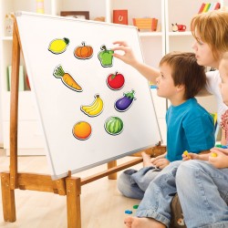 Fructe & Legume Din Carton Magnetice - 27buc