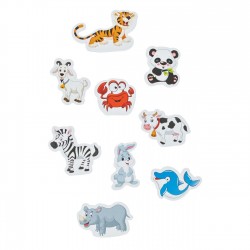 Animale din Carton Magnetice - 30buc