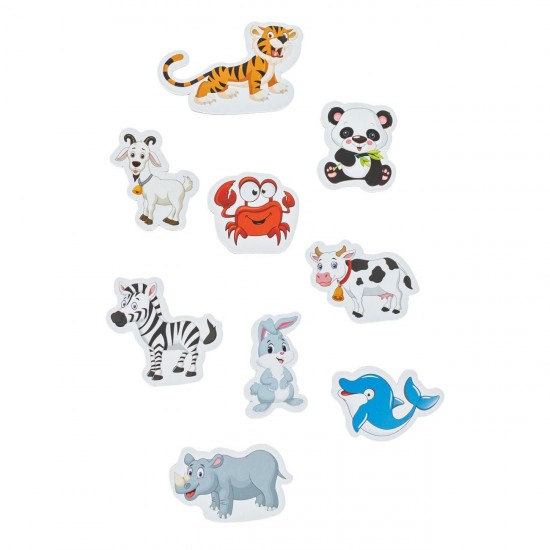 Animale din Carton Magnetice - 30buc
