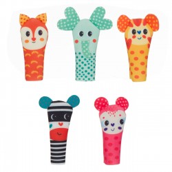 Jucarie Finger Puppets Textila - 5buc