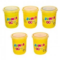 Set Plastilina cu Glitter in Pahar DOH 5x142g