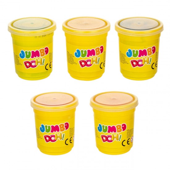 Set Plastilina cu Glitter in Pahar DOH 5x142g