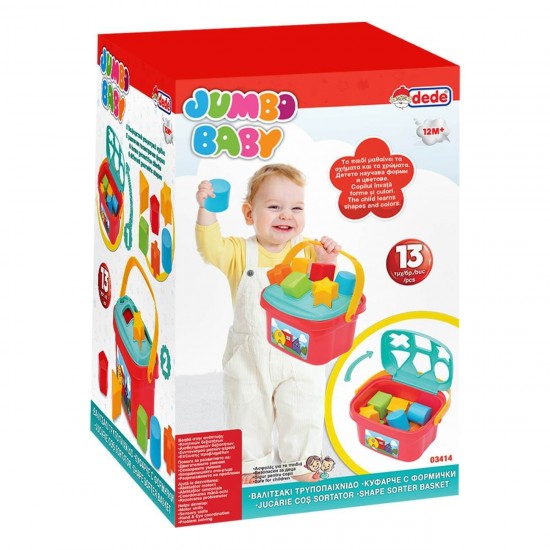 Jucarie Sortator Bebe Valiza Colorata