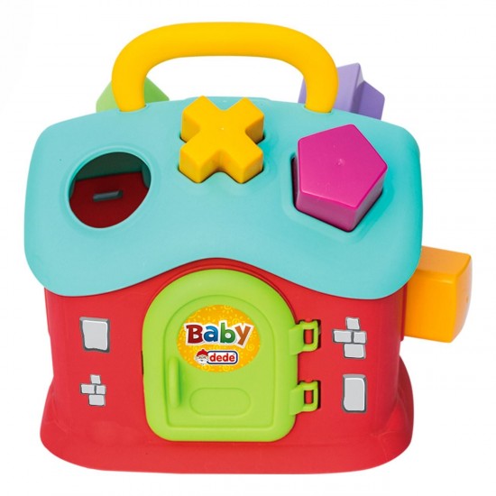 Jucarie Sortator Bebe Casa Colorata