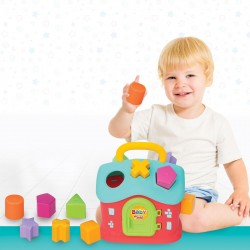 Jucarie Sortator Bebe Casa Colorata