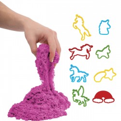 Nisip Kinetic cu Forme de Unicorn