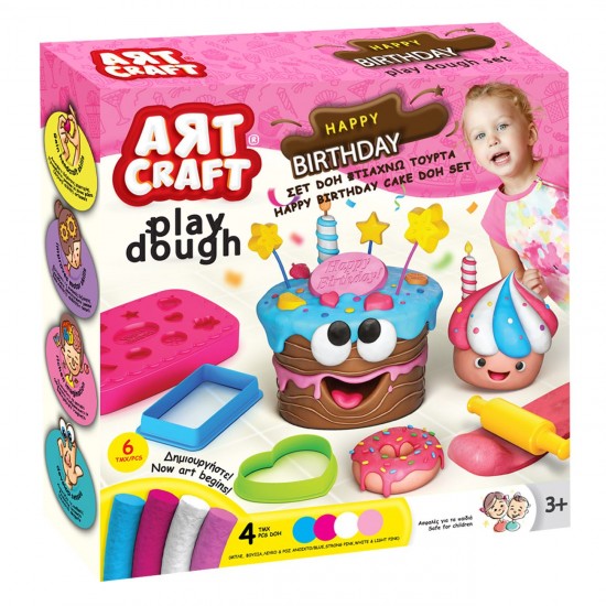DOH Set Plastilina Tort Zi de Nastere