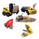 Set Vehicule de Constructie pentru Nisip Creativ - 9 piese
