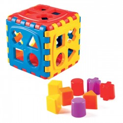 Jucarie Sortator Bebe 4 Forme - 8buc