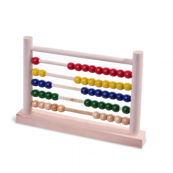 Numaratoare Abac Mijlociu din Lemn 28x20cm