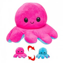 Caracatita de Plus Fucsia Bleu Fericit Suparat 14cm