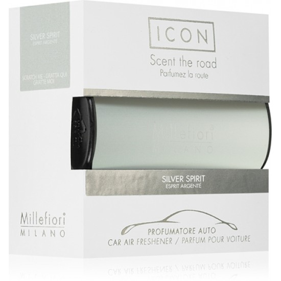 Millefiori Icon Silver Spirit parfum pentru masina