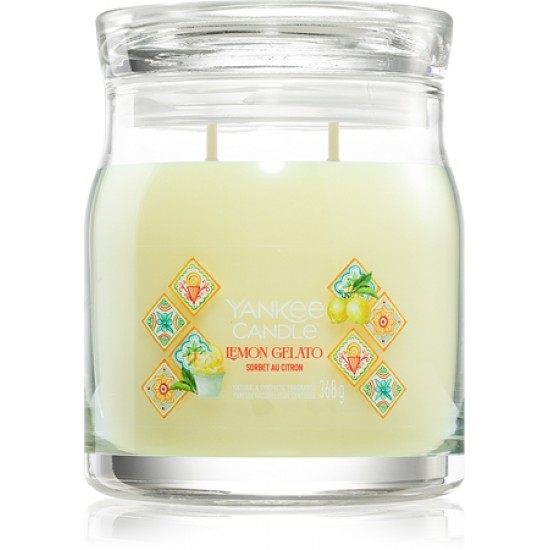Yankee Candle Lemon Gelato lumânare parfumată
