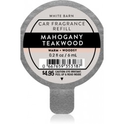 Bath & Body Works Mahogany Teakwood parfum pentru masina rezervă