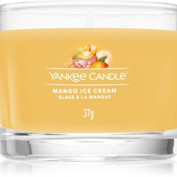 Yankee Candle Mango Ice Cream lumânare votiv glass