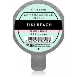 Bath & Body Works Tiki Beach parfum pentru masina rezervă