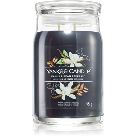 Yankee Candle Vanilla Bean Espresso lumânare parfumată Signature