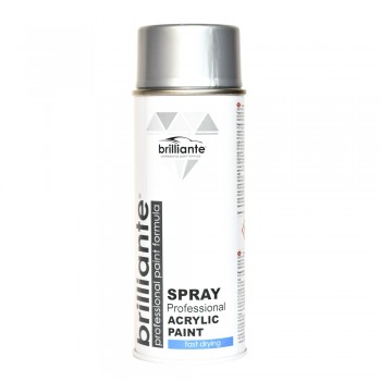 Vopsea Spray Aluminiu White (Ral 9006) 400 Ml Brilliante
