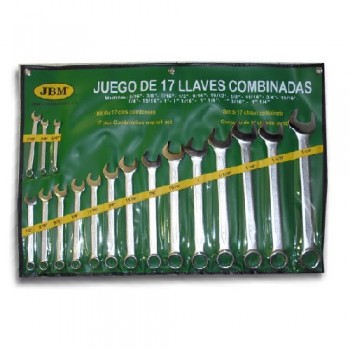 Set De 17 Chei Combinate In Toli Jbm