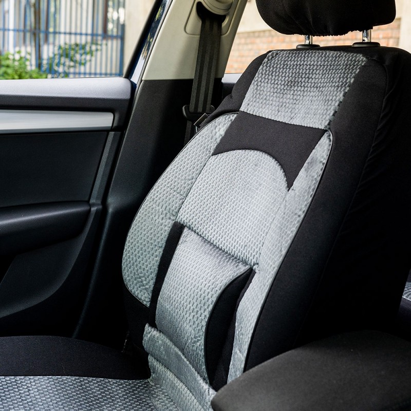 Set Huse Scaun Comfort Gri