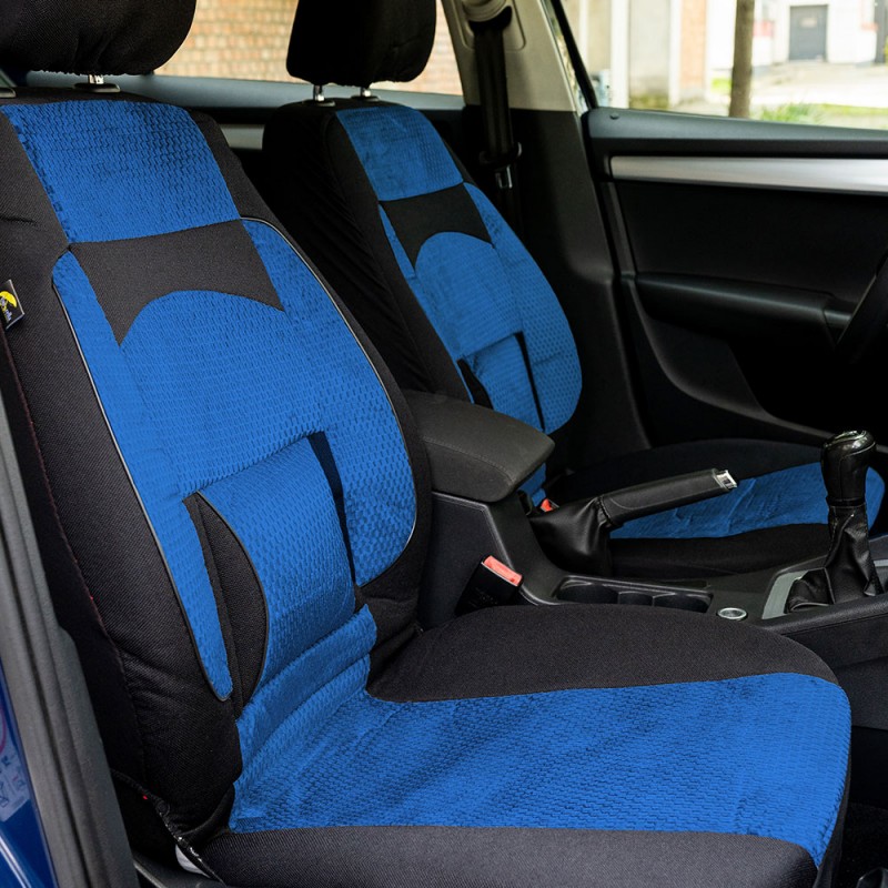 Set Huse Scaun Comfort Albastru