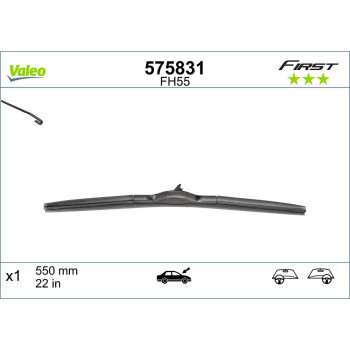 Stergator Valeo First Hybrid 550 Mm
