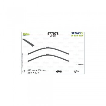 Set Lamele Stergator Parbriz 625/500 Mm