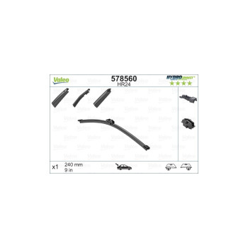 Stergator Parbriz 240 Mm
