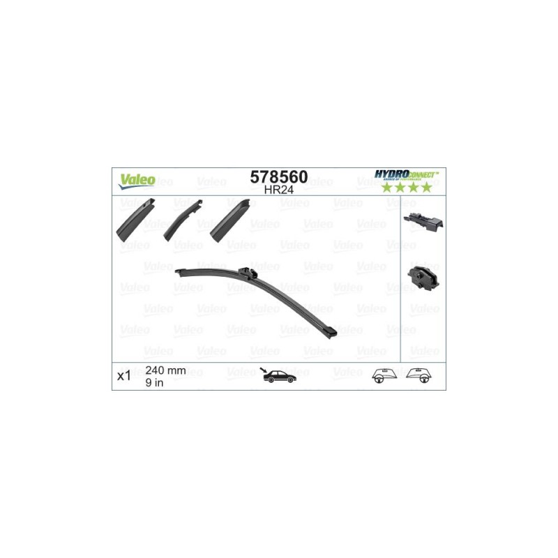 Stergator Parbriz 240 Mm